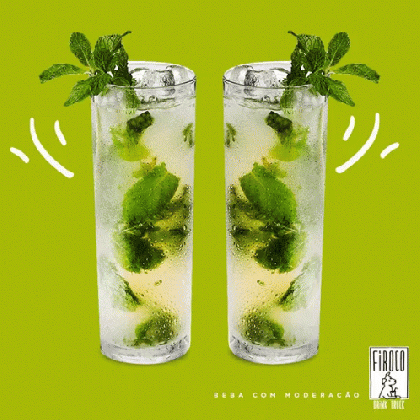 drink mint gif drink mint cheers discover share gifs medium
