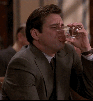 jim carrey drinking gif find share on giphy medium