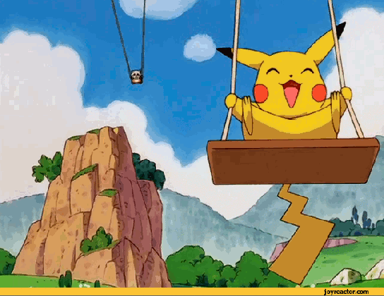 pikachu gif gif animation animated pictures pokemon funny medium
