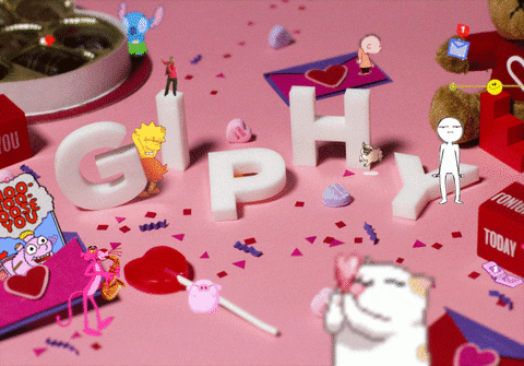 giphy artist interview valentine s day gif card artists pick their medium