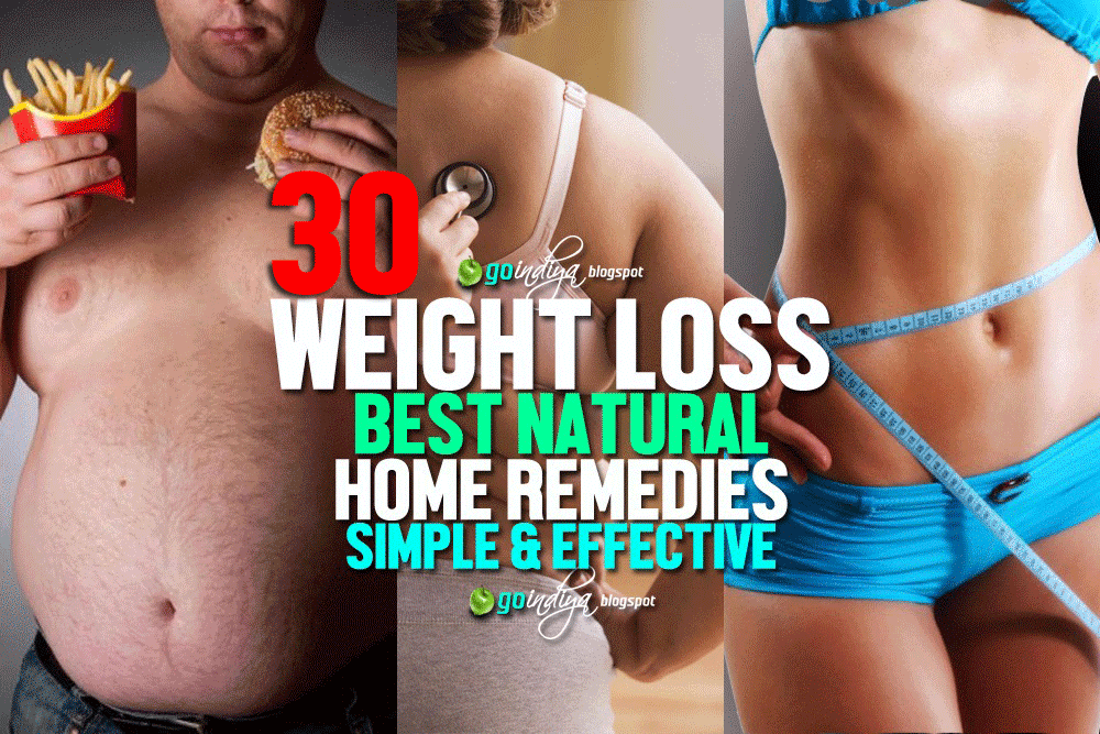 30 natural home remedies for weight loss burn fat faster simple medium