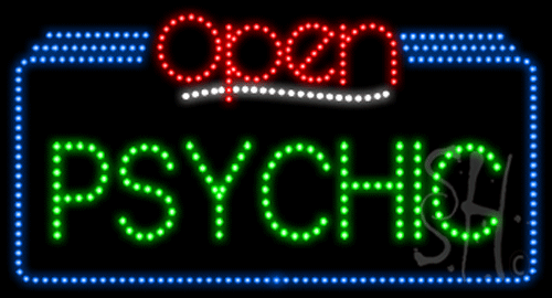 psychic open animated led sign psychic led signs every medium