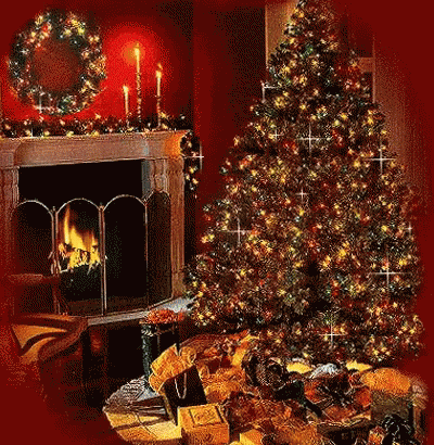 fireplace christmas gif fireplace christmas tree discover medium