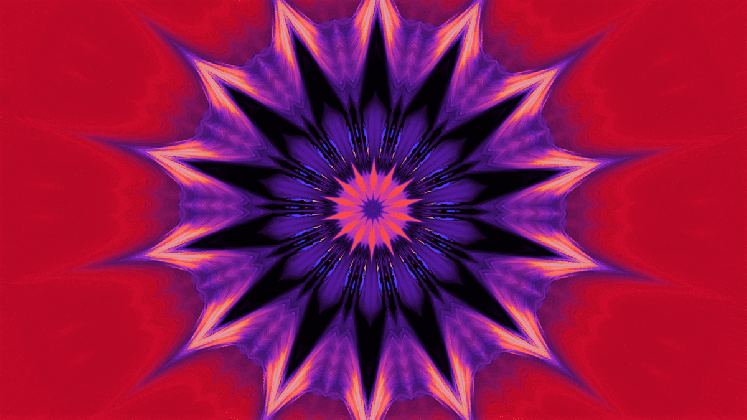 blue and red flower abstract gif art by lonewolf6738 id 211680 abyss medium