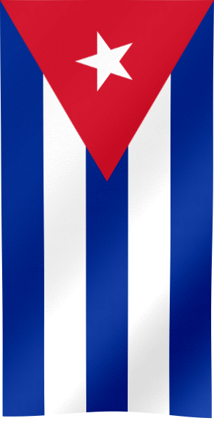 flag of cuba all waving flags medium