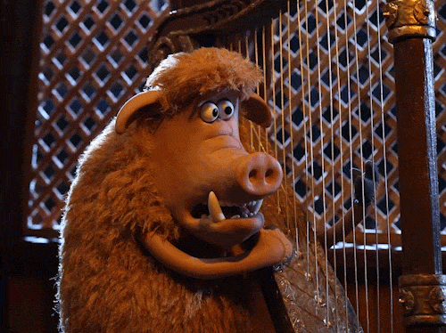 scared caveman gif by aardman animations find share on giphy medium