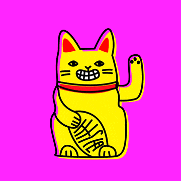 waving cat gifs get the best gif on giphy medium