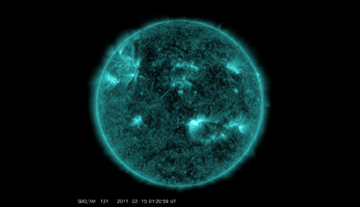 nasa s sdo detects solar flare pulses at sun and earth medium