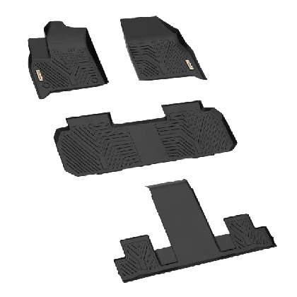 yitamotor floor mats for 18 22 chevy traverse custom fit black tpe 1990 toyota tacoma medium
