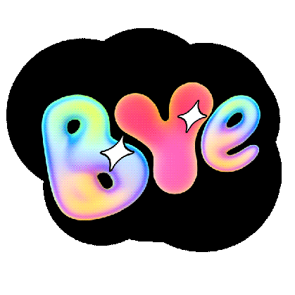 bye bye text sticker by v5mt for ios android giphy medium