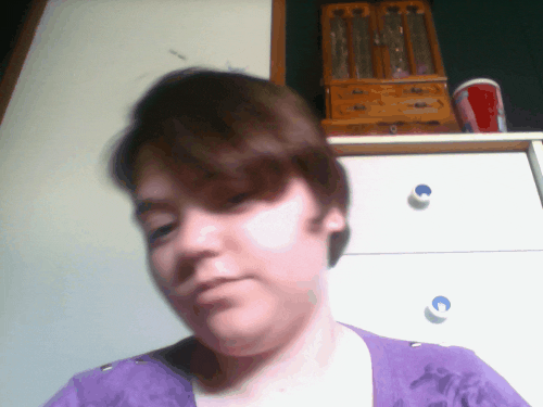 selfie haircut gif find share on giphy medium