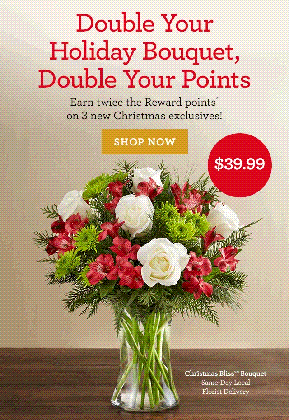 1 800 flowers you ve earned a free upgrade on your bouquet milled medium