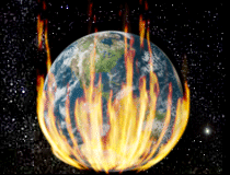 moving earth burning on fire global warming animated gif nature medium