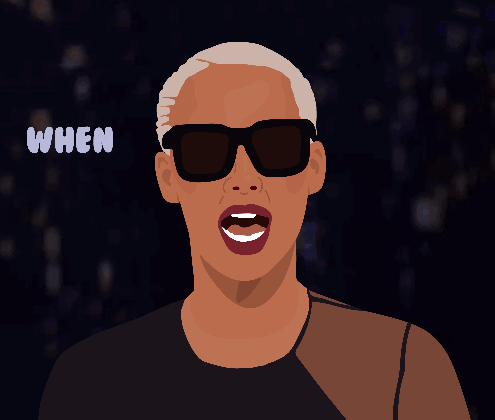 no means no amber rose gif by julie winegard find share on giphy medium