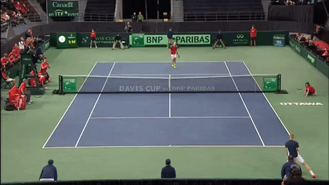 watch a tennis player gets mad and hits the umpire in the face with medium