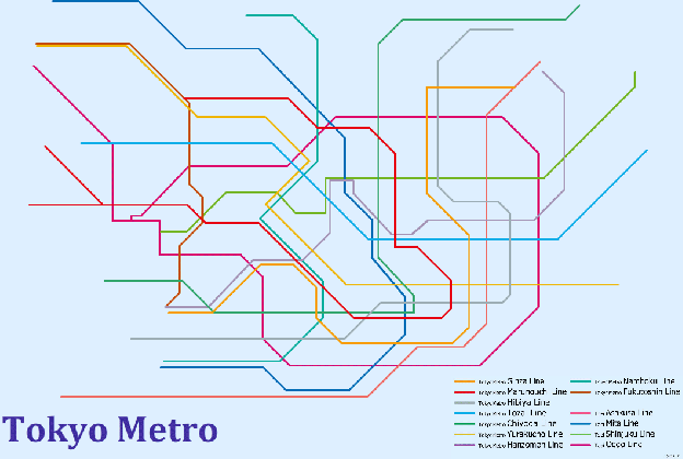gif compares geographically accurate mtr map with official version medium