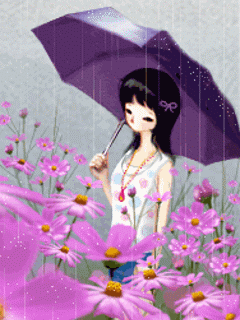 japanese anime girl in the rain animated gif 2652702 by medium