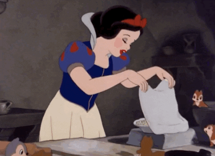 snow white gif find share on giphy medium