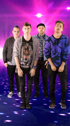 walk the moon gif find share on giphy medium