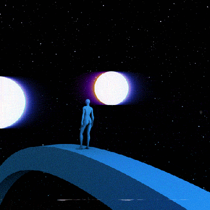 outer space gif tumblr www imgkid com the image kid medium