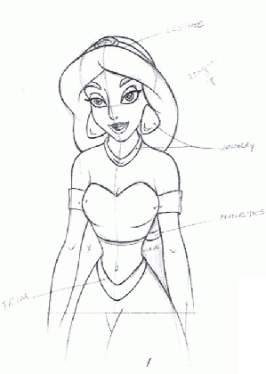 disney drawing princess at getdrawings com free for personal use medium