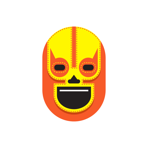 luchador masks collection by luis pinto via behance dise o medium