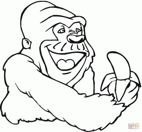 free mountain gorilla cartoon download free clip art free clip art medium