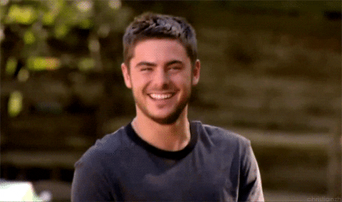 zac efron smile gifs find share on giphy medium
