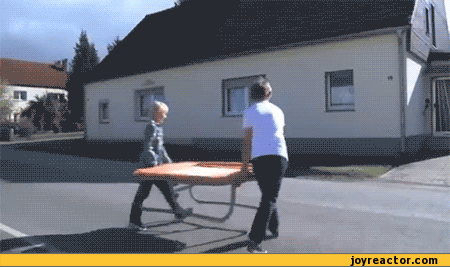 trampoline fail gif gif animation animated pictures funny medium