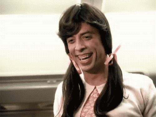 gif funny music video dave grohl foo fighters plane learn medium