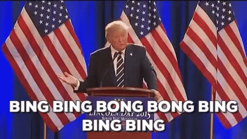 donald trump speech gif donaldtrump speech bingbong discover medium