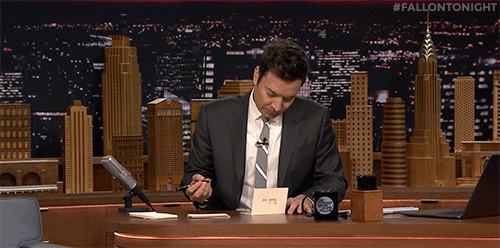 tonight show thank you notes gifs find share on giphy medium