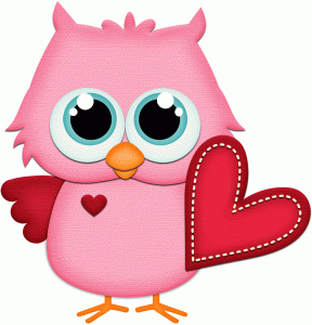 owl holding valentine heart pnc silhouette online store medium