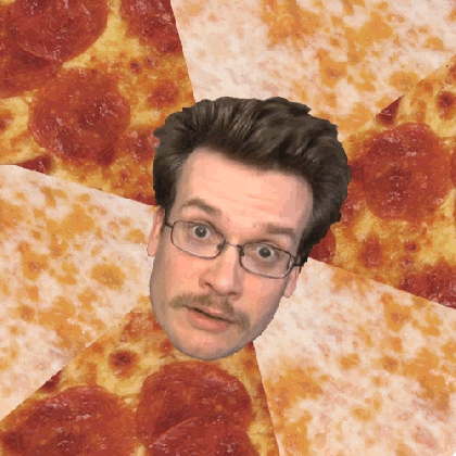 john green pizza gif find share on giphy medium