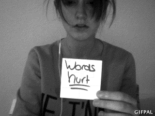 words hurt but you are not alone vent to someone even someone medium