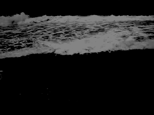 gif black and white tumblr beautiful night dark sand waves medium