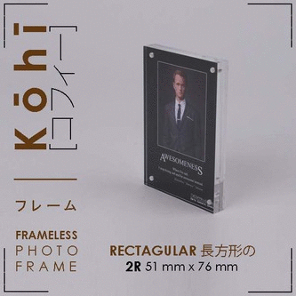 kohi transparent acrylic photo frame 2r 3r 4r 5r 6r 8r a5 a4 square medium