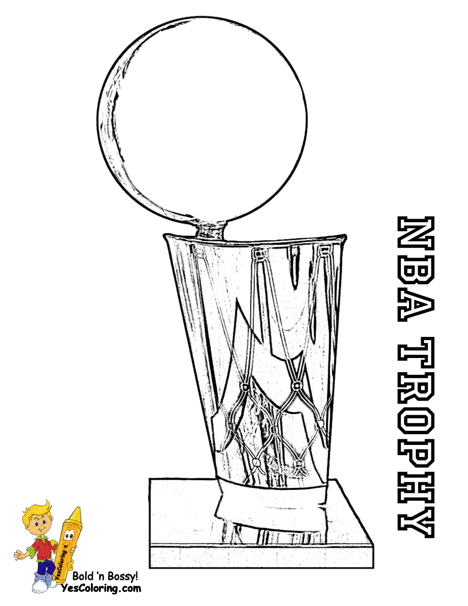 this is the cavaliers nba trophy basketball printable for you from medium