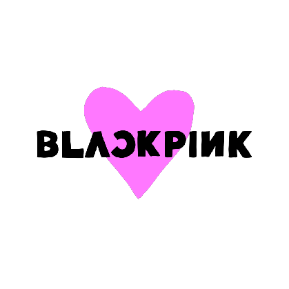 blackpink logo font download medium