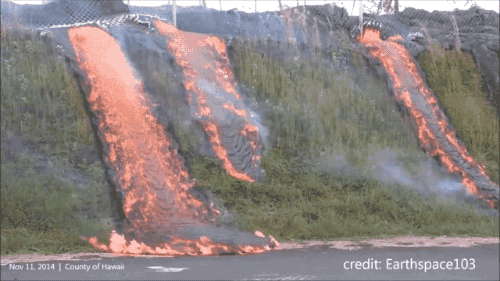 hawaii lava gif find share on giphy medium