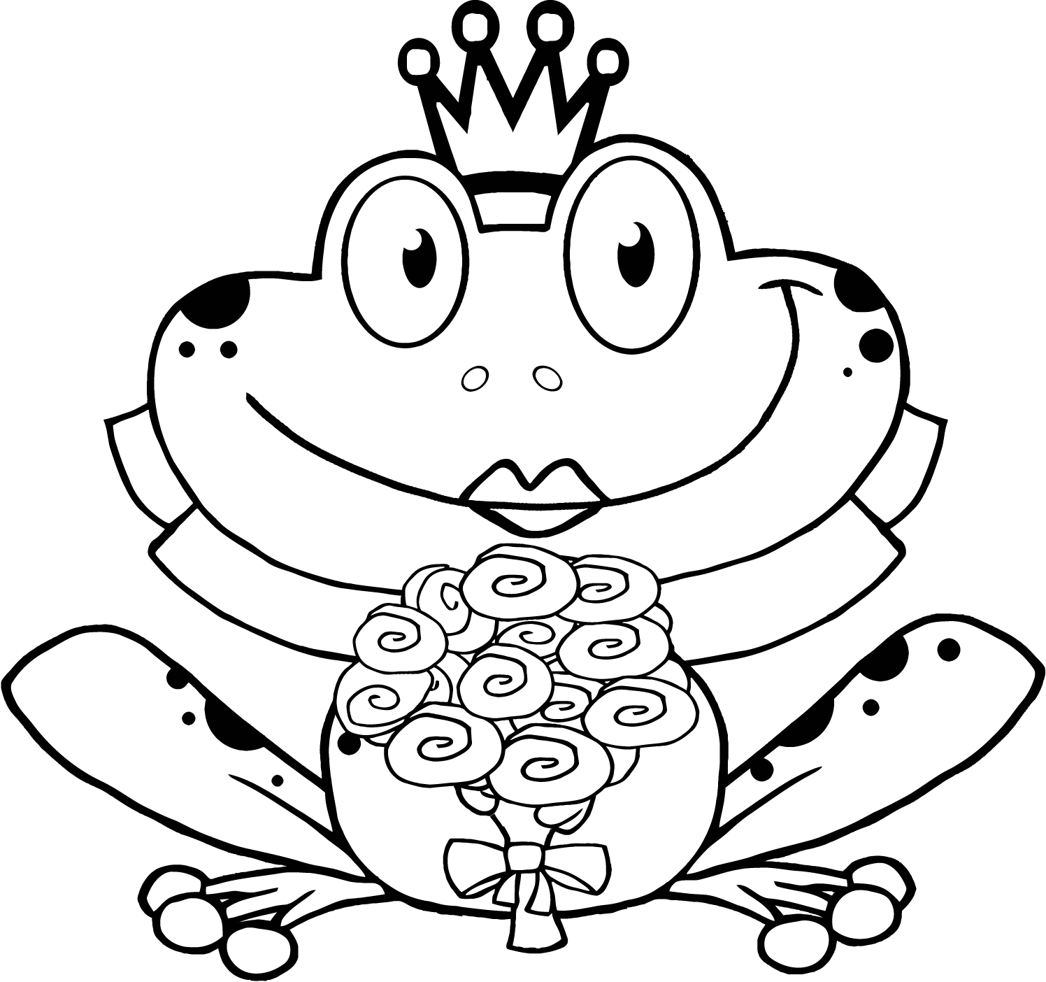 funny frog queen coloring pages print out sewing of all types medium