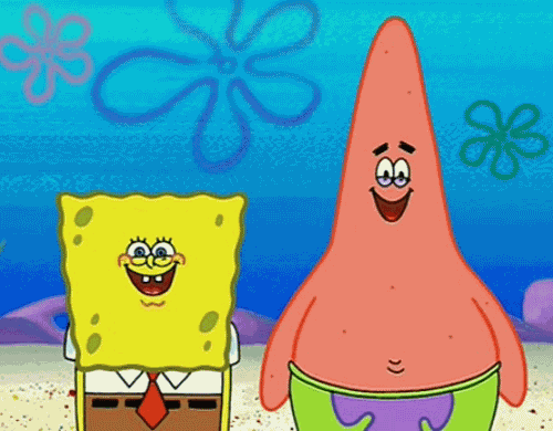 spongebob funny faces gif www pixshark com images medium