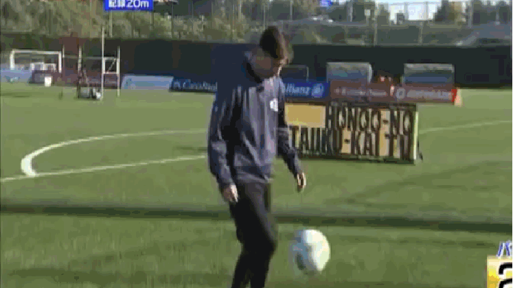 lionel messi is back on japanese tv juggling balls he kicks to the moon medium