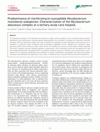 microbiology society journals predominance of clarithromycin medium