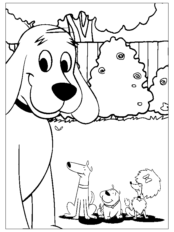 clifford coloring pages line art coloring pages pinterest medium