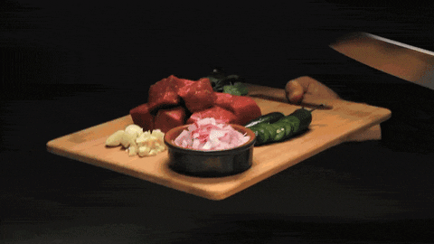 dinner party cooking gif by dark igloo find share on giphy medium