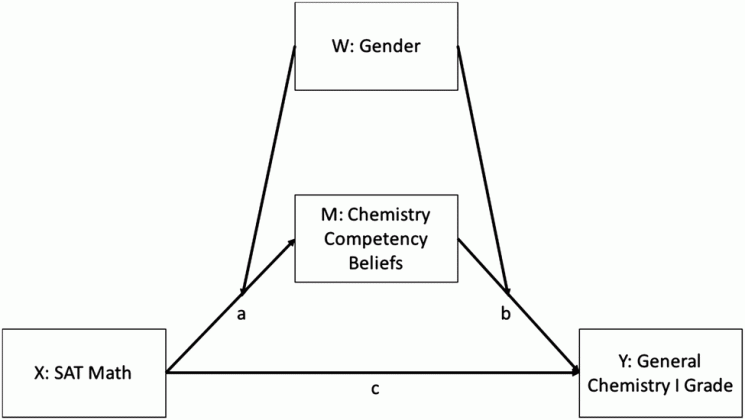 the effect of math sat on women s chemistry competency beliefs medium
