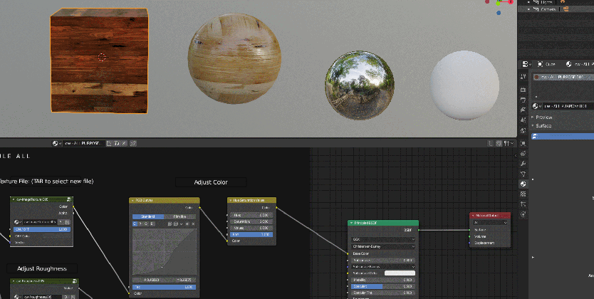 free memory optimized material shader and workflow eevee x y gif medium