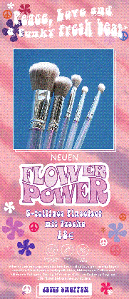 bh cosmetics die neuen flower power pinsel milled paintbrush gif medium