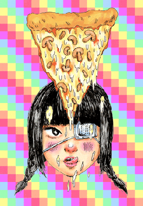 pizza color gif find share on giphy medium